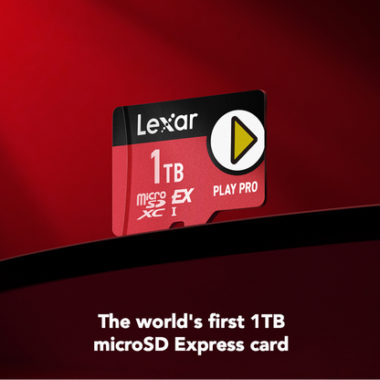 Lexar Pro Play microSDXC™ Express Card 1TB for Nintendo Switch 2