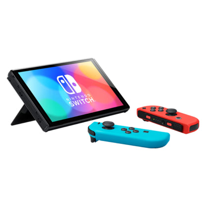 Nintendo Switch OLED  Neon Red/Neon Blue Joy-Con (Jailbreak)
