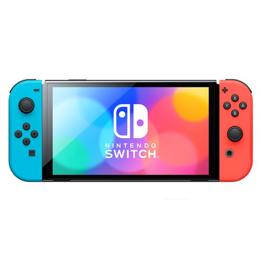 Nintendo Switch OLED  Neon Red/Neon Blue Joy-Con (Jailbreak)