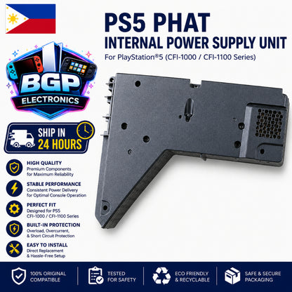 Playstation 5 Internal Power Supply for PS5 Phat Model (CFI-10xx - CFI-11xx - CFI 12xx)